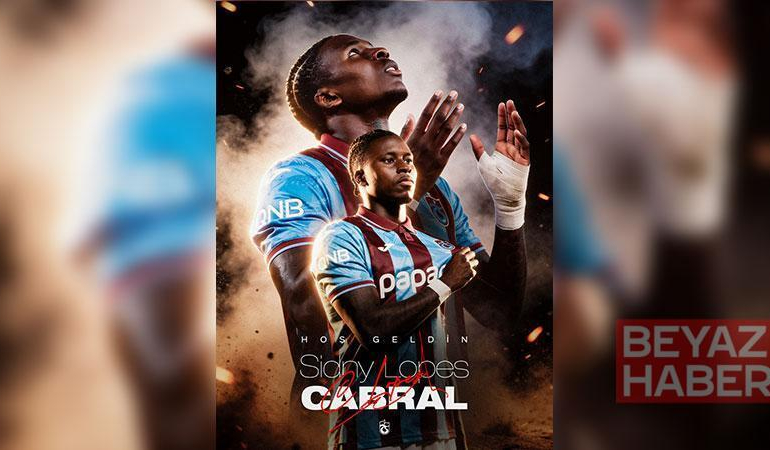 Trabzonspor, Cabral ile 5 yıllık sözleşme imzaladı