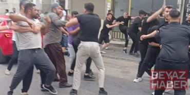 Aydın’da esnaflar ile vatandaşlar arasındaki kavga kamerada: 1’i polis 5 yaralı