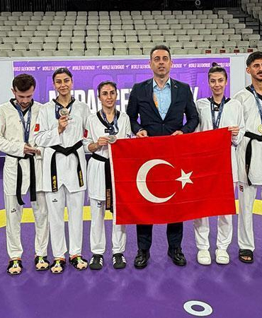 Milli taekwondoculardan 13 madalya