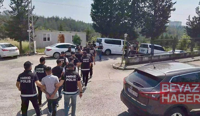 Osmaniye’de uyuşturucu operasyonu: 7 tutuklama