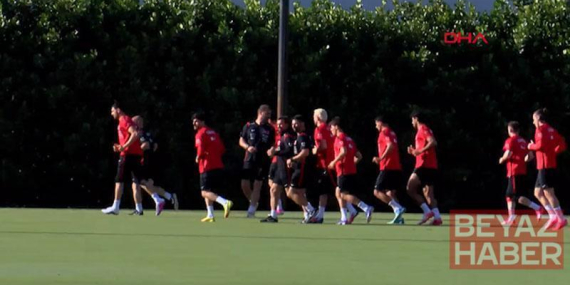 A Milli Futbol Takımı, Venezuela maçının hazırlıklarını tamamladı
