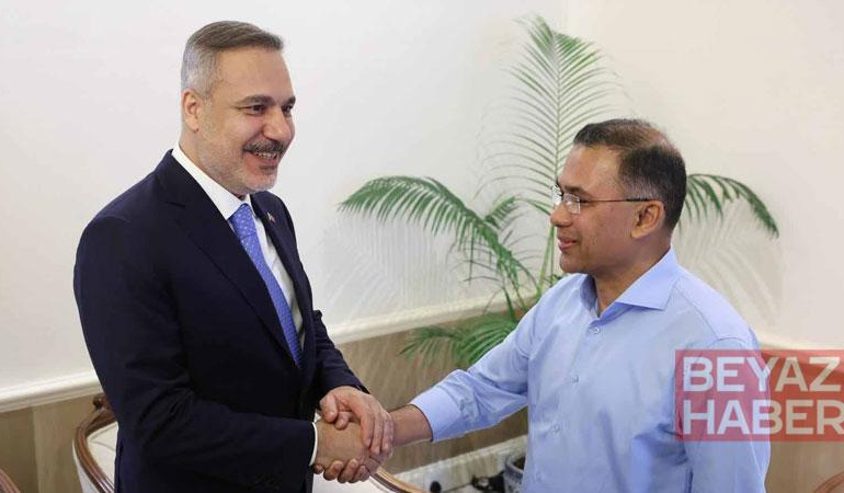Dışişleri Bakanı Fidan, Bangladeş Başbakanı Rahman tarafından kabul edildi