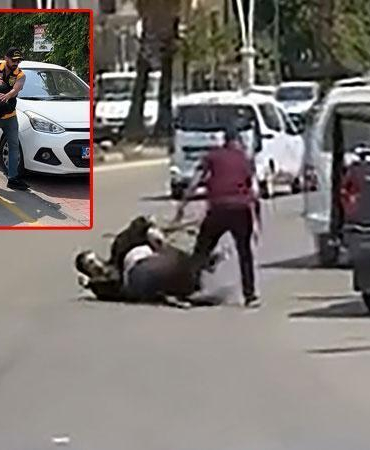 Cadde ortasındaki kavga, aile meselesinden çıkmış; taraflar tutuklandı