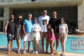 Milli basketbolcu Alperen Şengün, Antalya