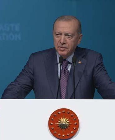 Cumhurbaşkanı Erdoğan: Geri kazanım oranımızı 2035