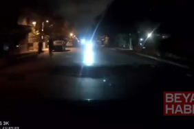 Maltepe’de ters yönden gelen otomobilin çaptığı motosikletin sürücü ağır yaralandı; kaza kamerada