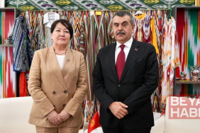 Bakan Tekin, Kırgızistan ve Azerbaycan eğitim bakanları ile görüştü