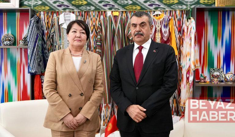 Bakan Tekin, Kırgızistan ve Azerbaycan eğitim bakanları ile görüştü