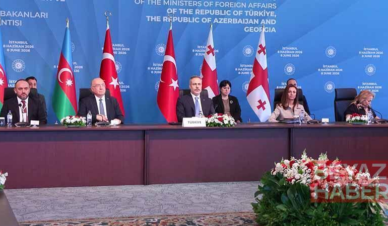 Türkiye-Azerbaycan-Gürcistan Üçlü Dışişleri Bakanları Toplantısı İstanbul