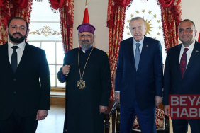 Cumhurbaşkanı Erdoğan, Sevan Sıvacıoğlu ve Patrik Maşalyan’ı kabul etti