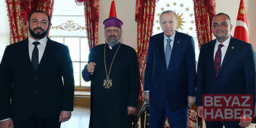 Cumhurbaşkanı Erdoğan, Sevan Sıvacıoğlu ve Patrik Maşalyan’ı kabul etti