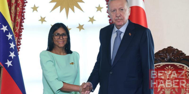Cumhurbaşkanı Erdoğan, Venezuela Geçici Devlet Başkanı Rodriguez ile görüştü