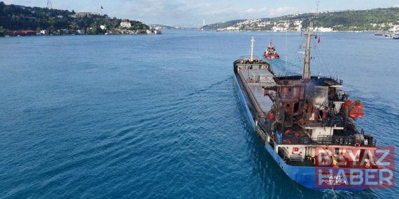 Ukrayna açıklarında dron saldırısına uğrayan