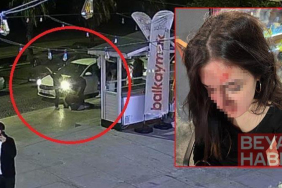 Ceren’in, eski sevgilisinin kız arkadaşı tarafından darbedildiği anların görüntüsü ortaya çıktı