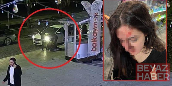 Ceren’in, eski sevgilisinin kız arkadaşı tarafından darbedildiği anların görüntüsü ortaya çıktı