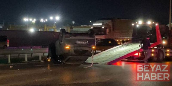 Arnavutköy’de 4 aracın karıştığı zincirleme kaza: 1 yaralı