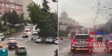 Ankara’da sağanak etkili oldu
