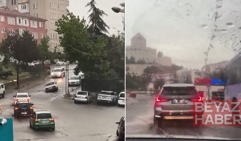 Ankara’da sağanak etkili oldu