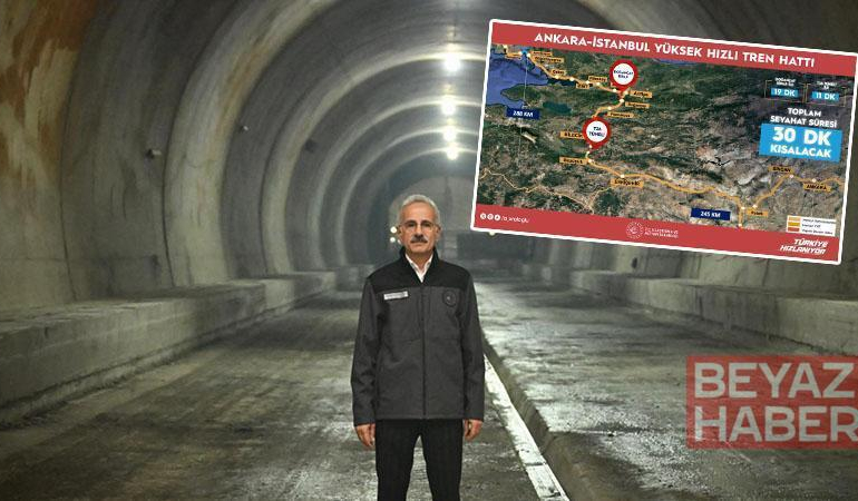 Bakan Uraloğlu: Ankara-İstanbul arası seyahat süresi 3,5 saate düşecek