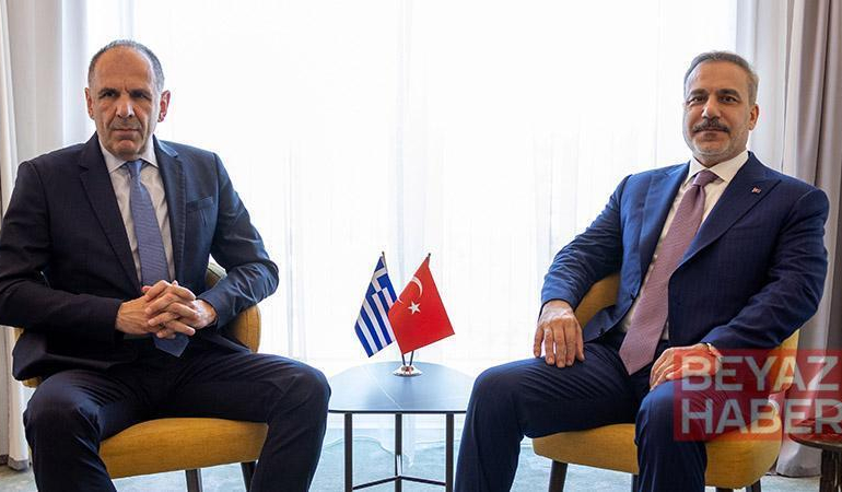 Dışişleri Bakanı Fidan, Yunan mevkidaşı Gerapetritis ile görüştü