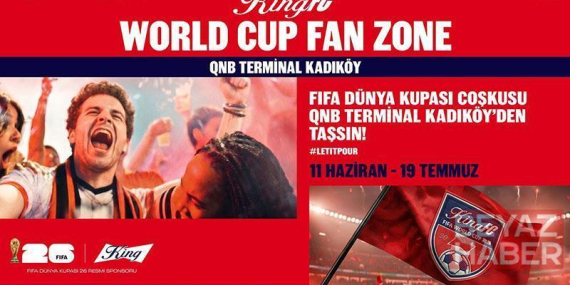FIFA Dünya Kupası heyecanı QNB Terminal Kadıköy Platform’da yaşanacak