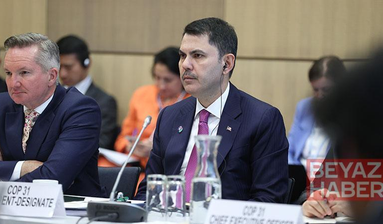 Bakan Kurum, Bonn’da COP31 diplomasisini sürdürdü