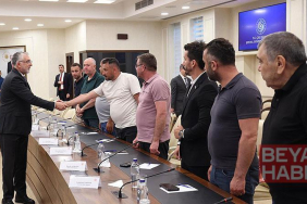 Bakan Işıkhan, Doruk Madencilik işçilerini kabul etti