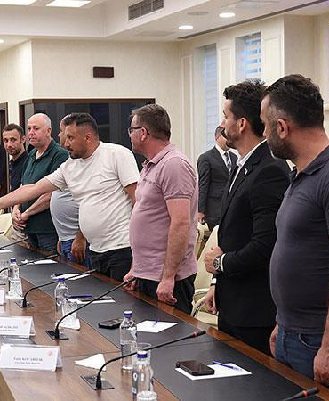 Bakan Işıkhan, Doruk Madencilik işçilerini kabul etti