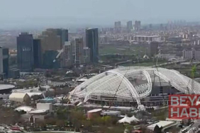 Ankara’nın yeni stadı için iki bakandan ortak paylaşım
