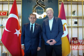 Oliver Kahn ve Dursun Özbek bir araya geldi