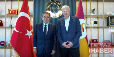 Oliver Kahn ve Dursun Özbek bir araya geldi
