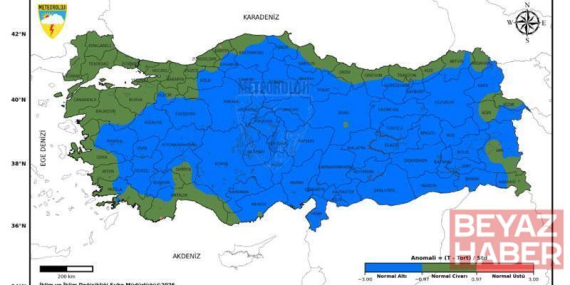 Son 56 yılın en soğuk 7