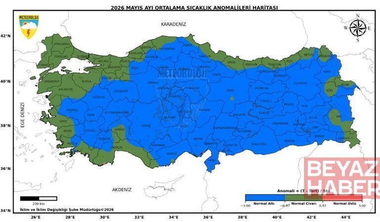 Son 56 yılın en soğuk 7