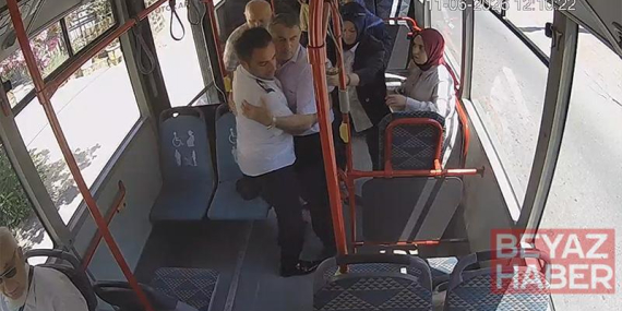 Otobüste fenalaşan yolcusunu güzergahını değiştirip hastaneye yetiştirdi