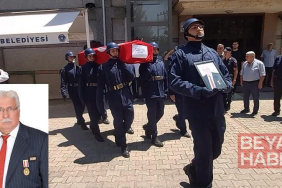 Kıbrıs gazisi törenle toprağa verildi