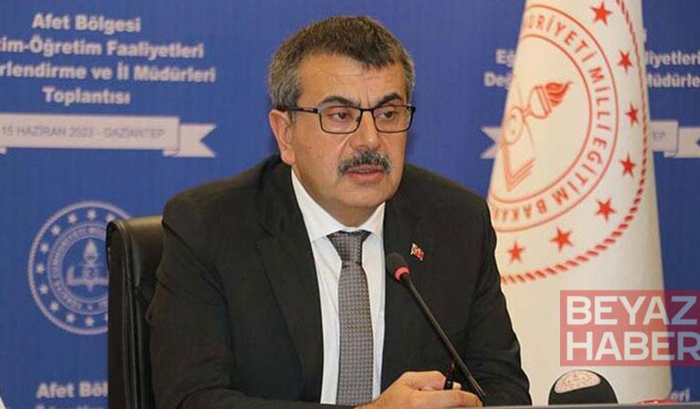 Bakan Tekin: Sınav saatlerinde okul çevrelerinde sessiz olmaya özen gösterelim