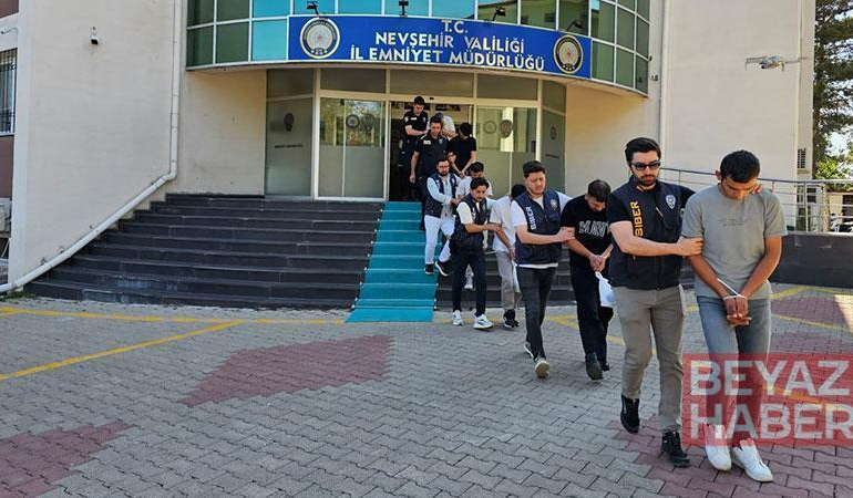 Nevşehir merkezli dolandırıcılık operasyonunda 17 tutuklama