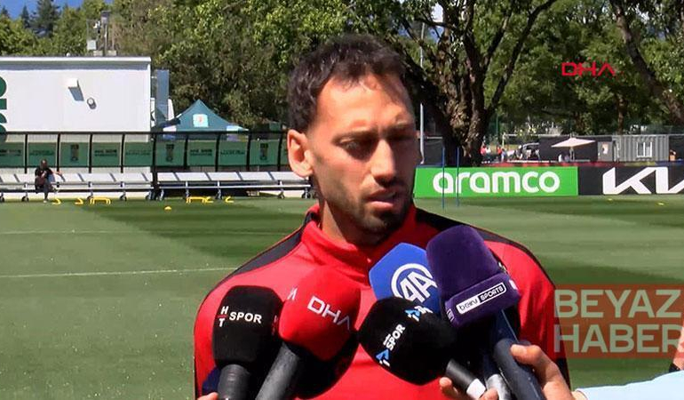 Hakan Çalhanoğlu: Bizim amacımız ülkemizi en iyi şekilde temsil etmek