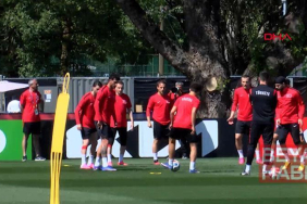 A Milli Futbol Takımı, Avustralya maçının hazırlıklarını tamamladı