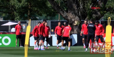 A Milli Futbol Takımı, Avustralya maçının hazırlıklarını tamamladı