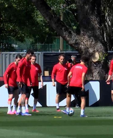 A Milli Futbol Takımı, Avustralya maçının hazırlıklarını tamamladı