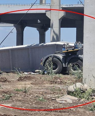 Fabrika inşaatında beton blok, işçilerin üzerine düştü: 1 ölü, 1 yaralı