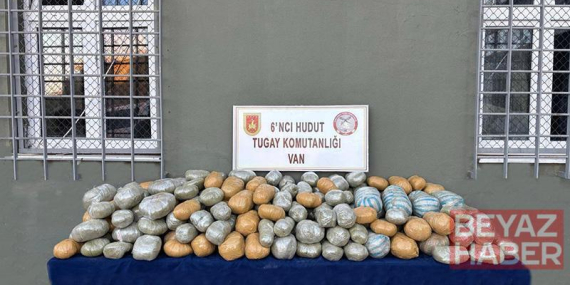 MSB: Van hudut hattında 290 kilo uyuşturucu ele geçirildi
