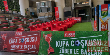 Zorlu Center’da Züber sponsorluğunda milli maç heyecanı