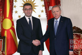 Cumhurbaşkanı Erdoğan, Kuzey Makedonya Başbakanı Hristijan Mickoski