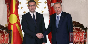 Cumhurbaşkanı Erdoğan, Kuzey Makedonya Başbakanı Hristijan Mickoski