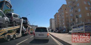 TIR şoförünün manevrası olası kazayı önledi; o anlar kamerada