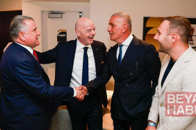 TFF Başkanı Hacıosmanoğlu, Infantino ve Isaac ile görüştü