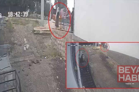 Engelli kızı için rampa isteyen kadına komşunun kürekli saldırısı kamerada; şüpheli tutuklandı