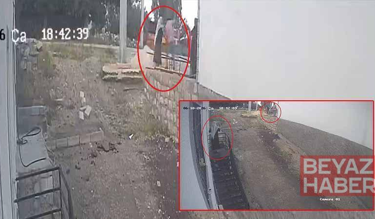 Engelli kızı için rampa isteyen kadına komşunun kürekli saldırısı kamerada; şüpheli tutuklandı